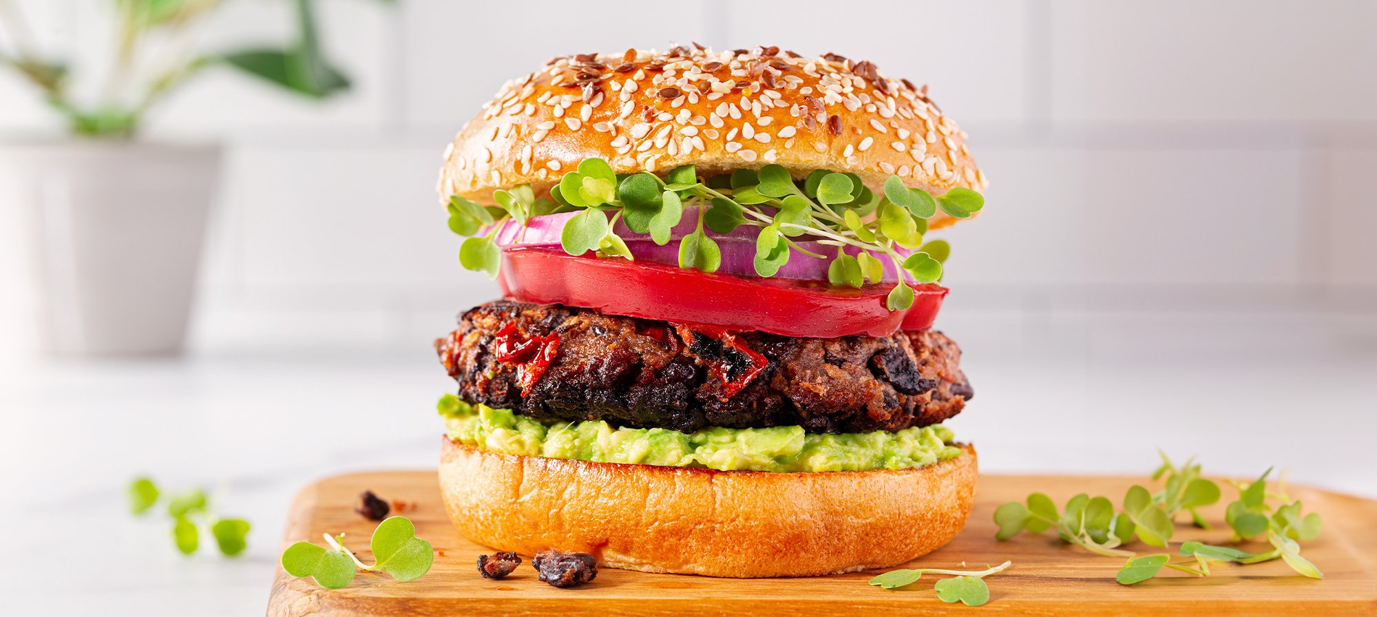 The Mighty Black Bean Burger