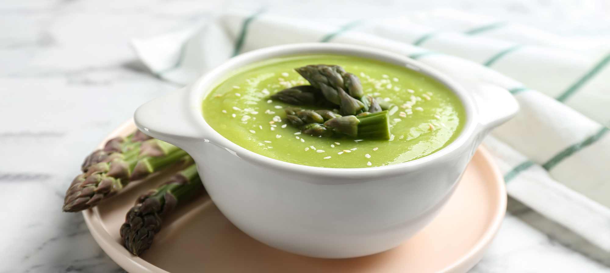A Creamy Asparagus Soup Recipe That Won’t Pack on the Pounds